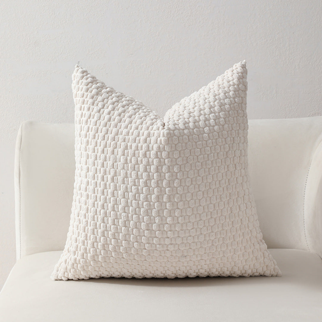 Looma Ley - Bubble Corduroy Cushion Cover – High-End Textured Pillow for Sofa Backrest & Home Decor - Living Room, Bedroom, Sofa Area Looma