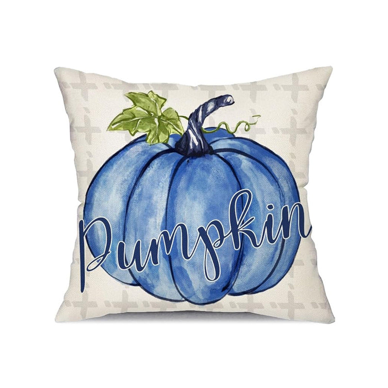 Looma Cozy - Autumn Pumpkin Pillow Cover – Cozy Thanksgiving Cushion Case - Sofa, Living Room & Home Decor Looma
