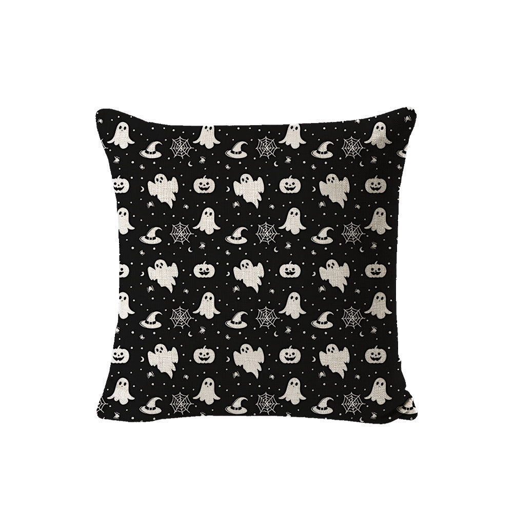 Looma Spook - Halloween Decorative Pillow Cover – Spooky Sofa Cushion Case - 2025.6.13 - Living Room, Office & Lumbar Support Looma
