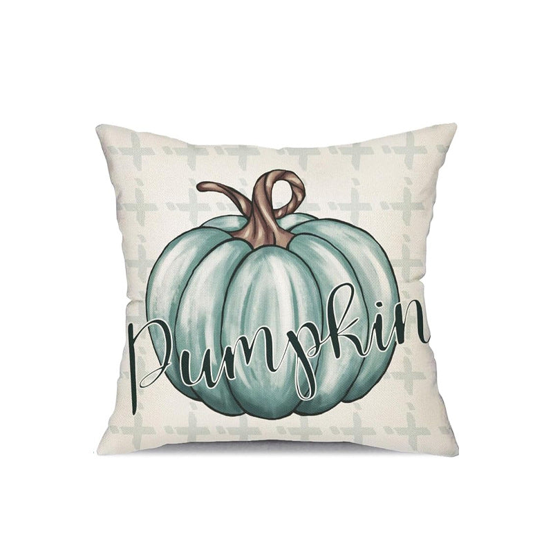 Looma Cozy - Autumn Pumpkin Pillow Cover – Cozy Thanksgiving Cushion Case - Sofa, Living Room & Home Decor Looma