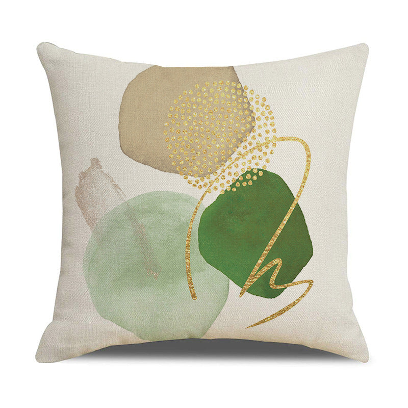 Looma Velora - Morandi Abstract Linen Pillow Cover – Soft Neutral Cushion Case - Sofa, Bed & Modern Home Decor Looma