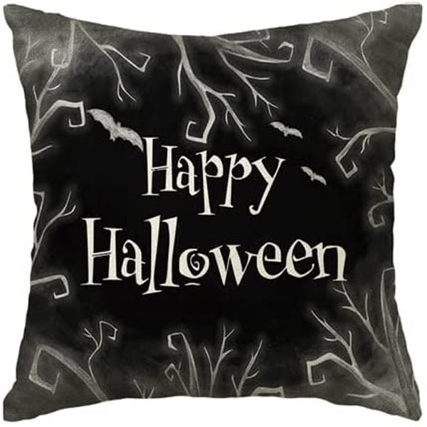 Looma Mono - Black & White Abstract Linen Pillow Cover – Minimalist Line Art Cushion Case - W0060 - Sofa, Living Room & Office Decor Looma