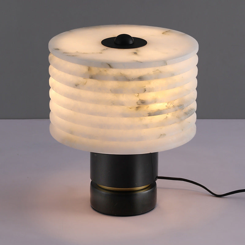 Milano Glow - Avera - N174 - Nordic Post-Modern Marble Table Lamp with Designer Luxury Style, Elegant Ambient Lighting for Hospitality and Modern Interiors - Bedroom / Bedside / Living Room / Hotel / Restaurant / B&B / Clubhouse Milano