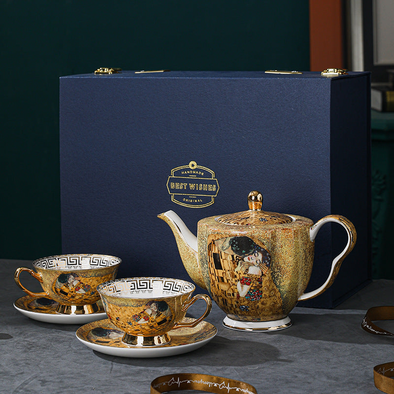 CUPURA Veno - Curated Vintage European Coffee Cup & Tea Set - Elegant Gift Box Collection CUPURA