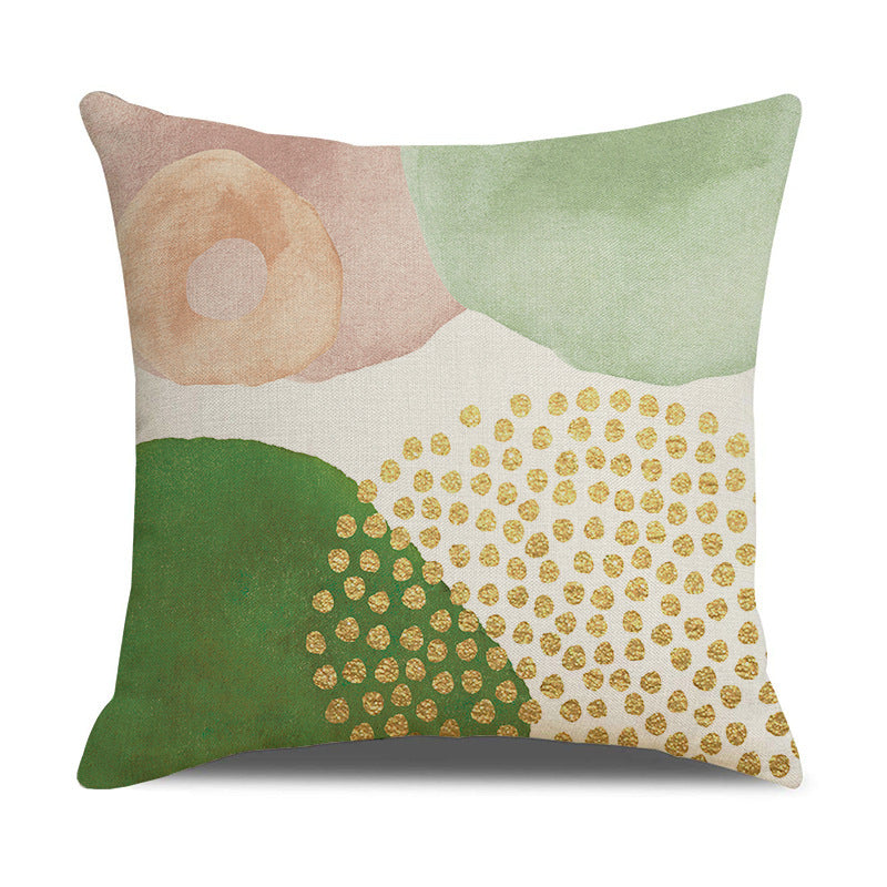 Looma Velora - Morandi Abstract Linen Pillow Cover – Soft Neutral Cushion Case - Sofa, Bed & Modern Home Decor Looma