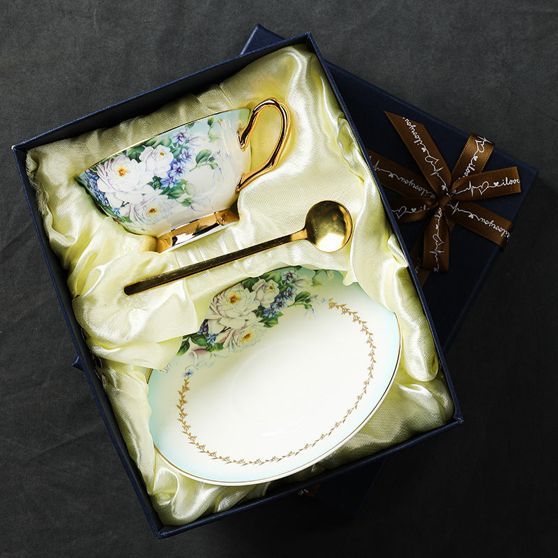 Coffee Cup Saucer Exquisite Bone Tea suit SPRM1600000028