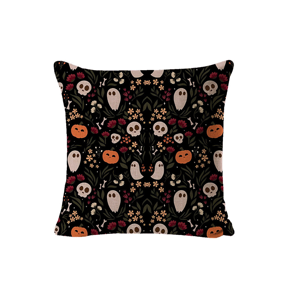 Looma Spook - Halloween Decorative Pillow Cover – Spooky Sofa Cushion Case - 2025.6.13 - Living Room, Office & Lumbar Support Looma