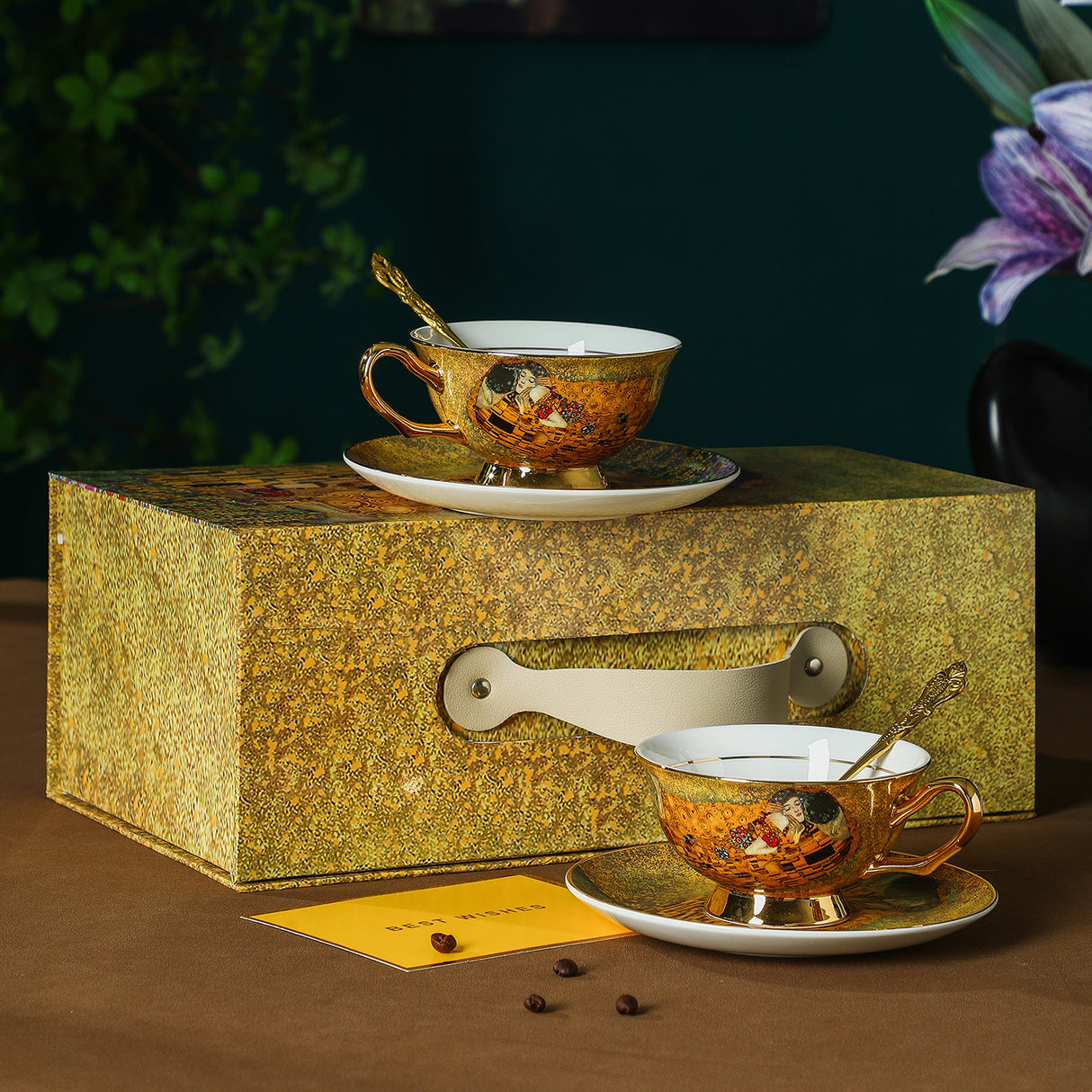 Ceramic Bone Coffee Cup and Saucer Tea Set SPRM1600000032