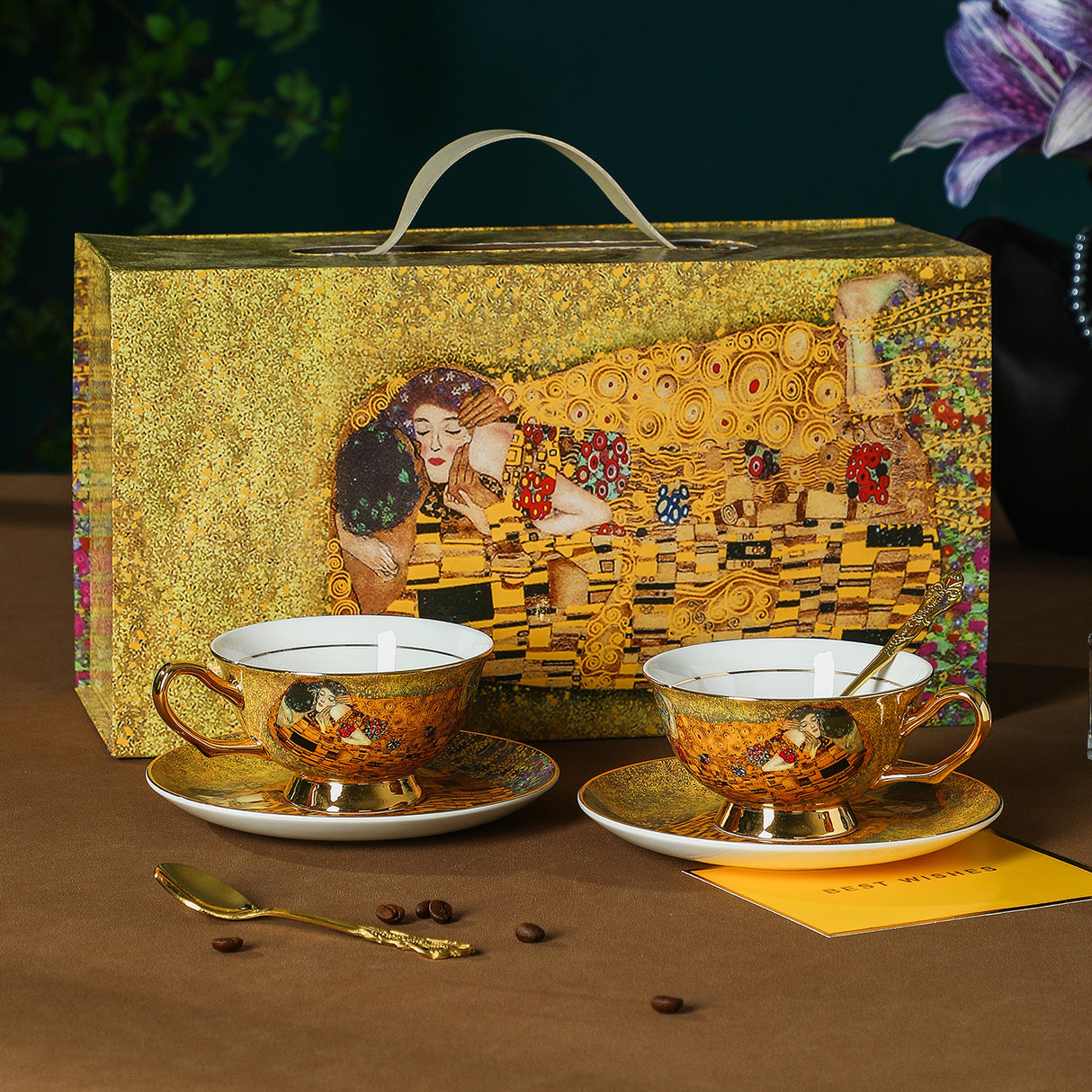 Ceramic Bone Coffee Cup and Saucer Tea Set SPRM1600000032