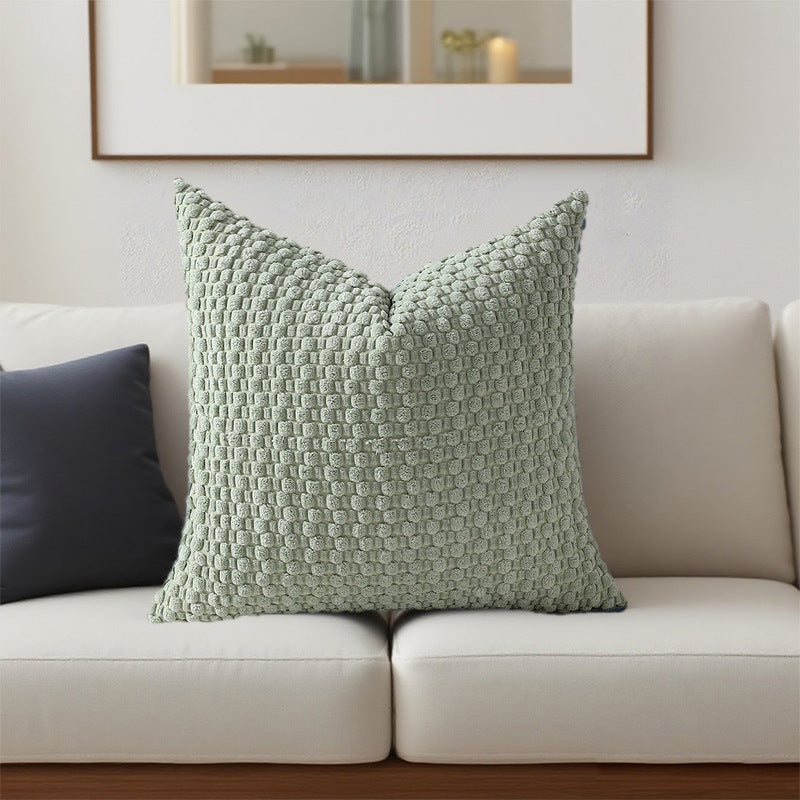 Looma Ley - Bubble Corduroy Cushion Cover – High-End Textured Pillow for Sofa Backrest & Home Decor - Living Room, Bedroom, Sofa Area Looma