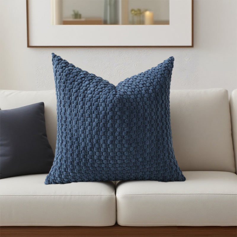 Looma Ley - Bubble Corduroy Cushion Cover – High-End Textured Pillow for Sofa Backrest & Home Decor - Living Room, Bedroom, Sofa Area Looma