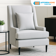 MADDISON Fabric Accent Chair Affordahome