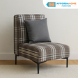 SILAS Fabric Accent Chair Affordahome