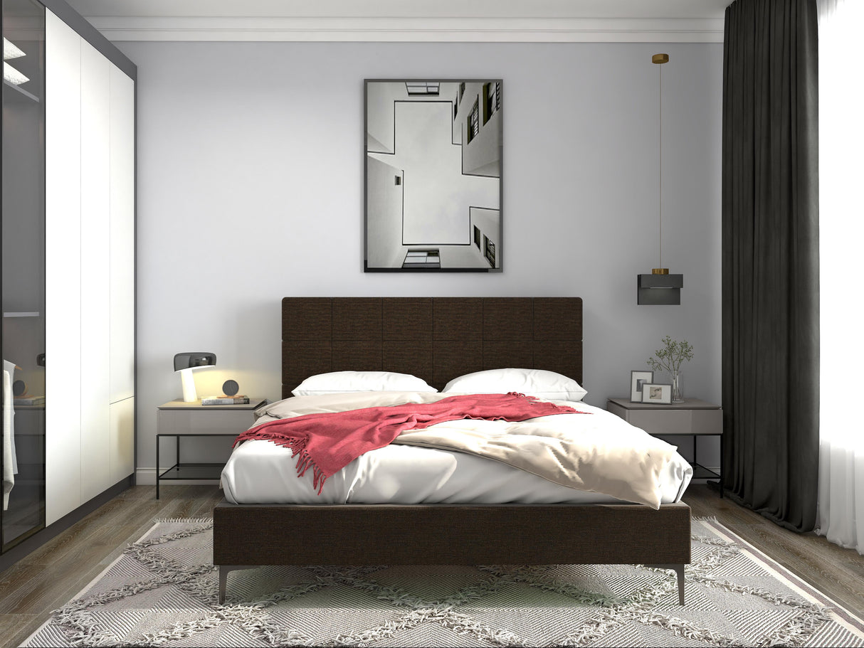 PETER Upholstered Bed frame Affordahome