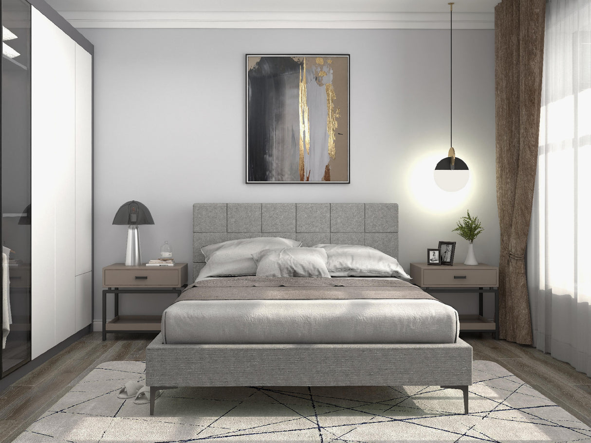 PETER Upholstered Bed frame Affordahome