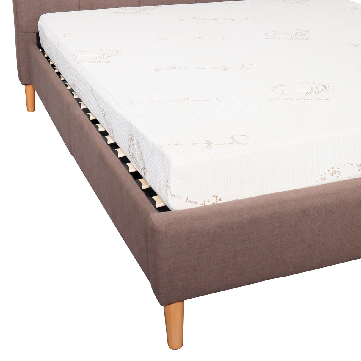 PETER Upholstered Bed frame Affordahome