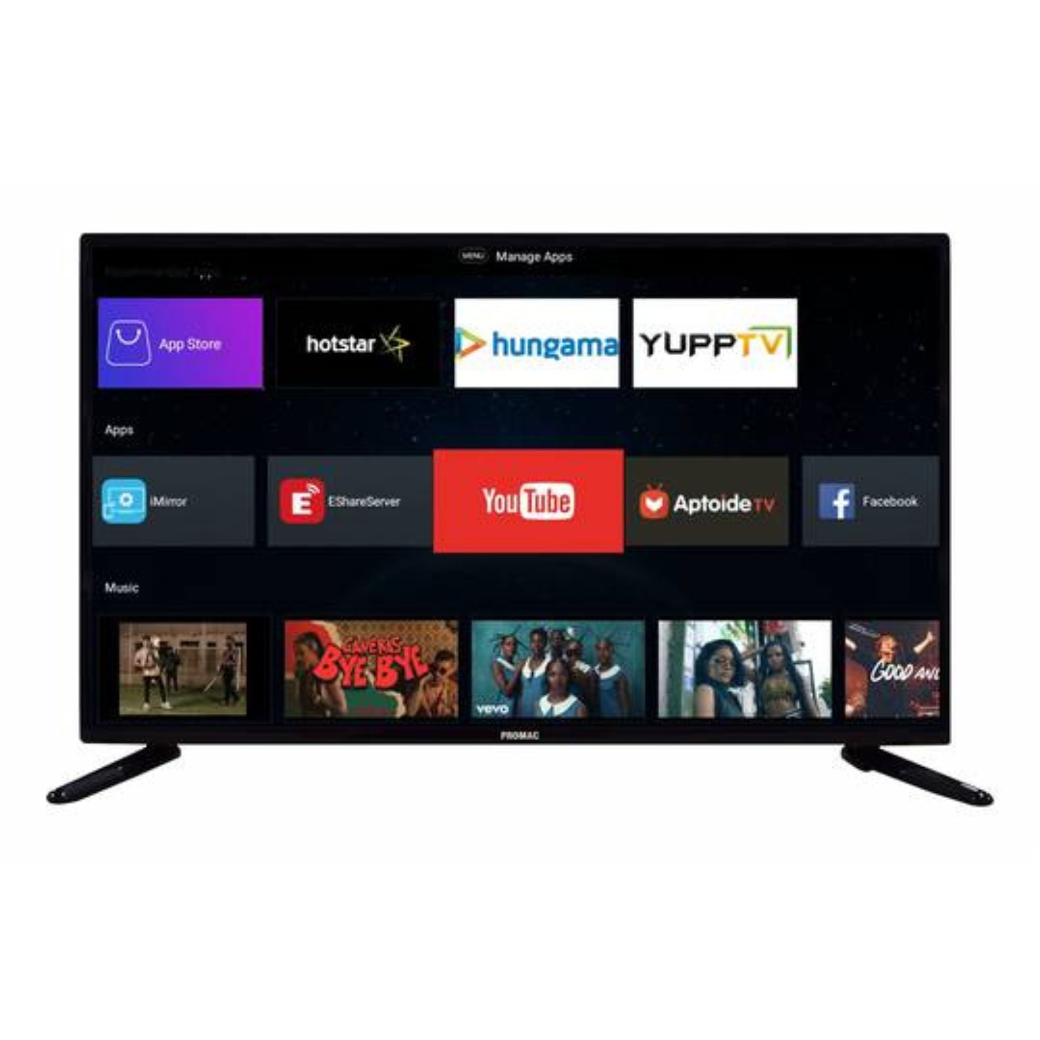 PROMAC LED-3DS3290M 32" SMART TV Promac