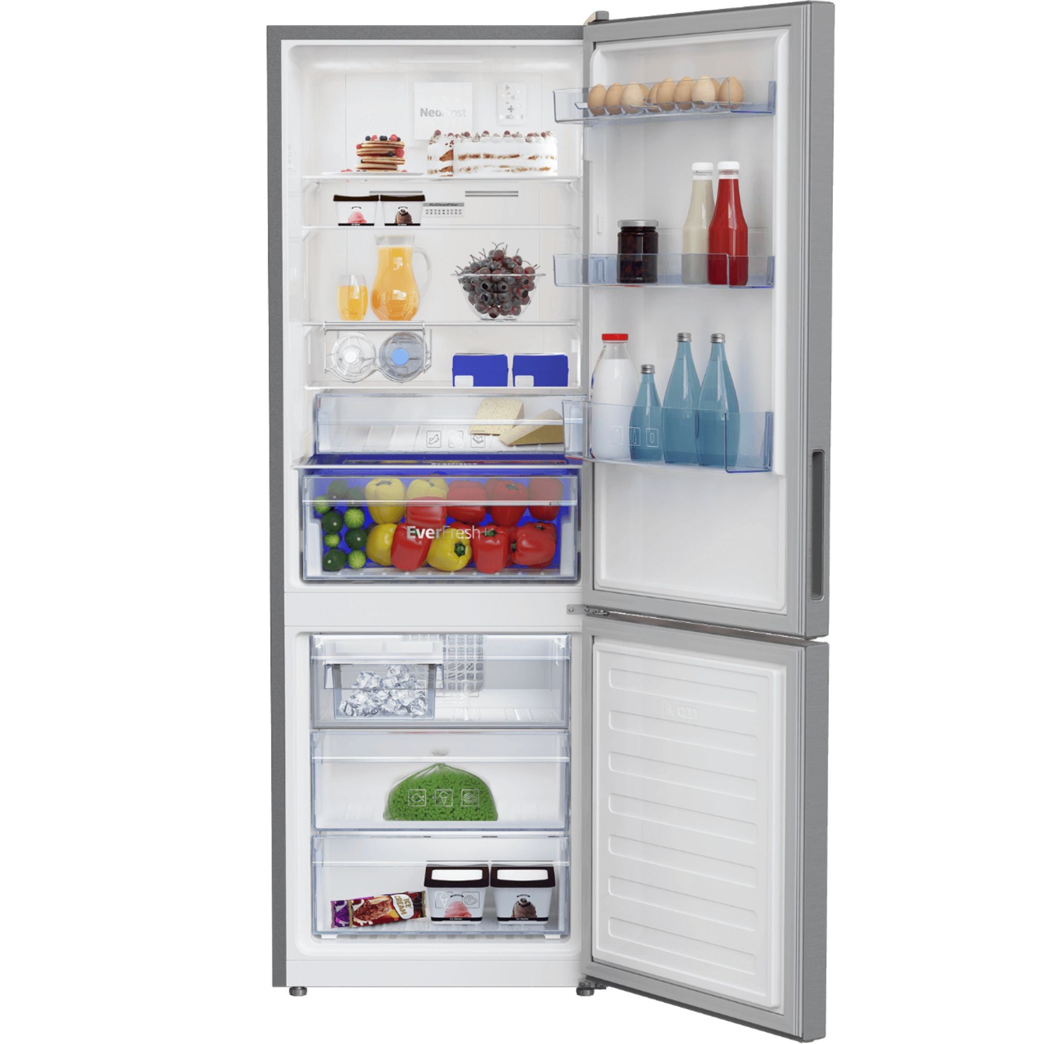 BEKO RCNT340E50VZP Bottom Freezer Refrigirator Beko