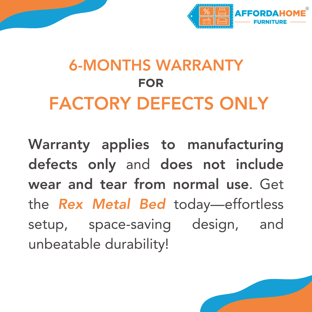 REX Metal Bed Frame Affordahome