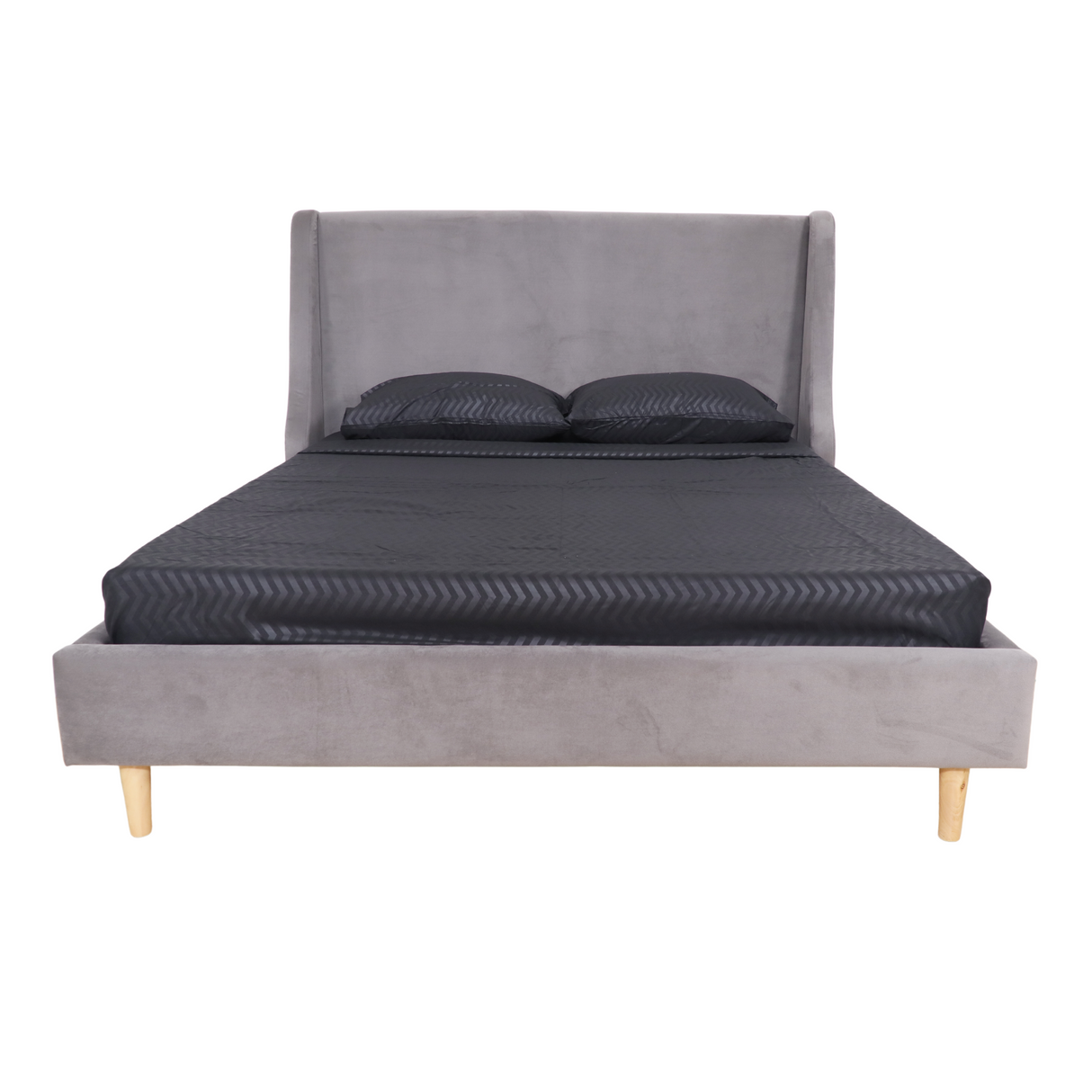 ROMAN Upholstered Bed Frame Affordahome