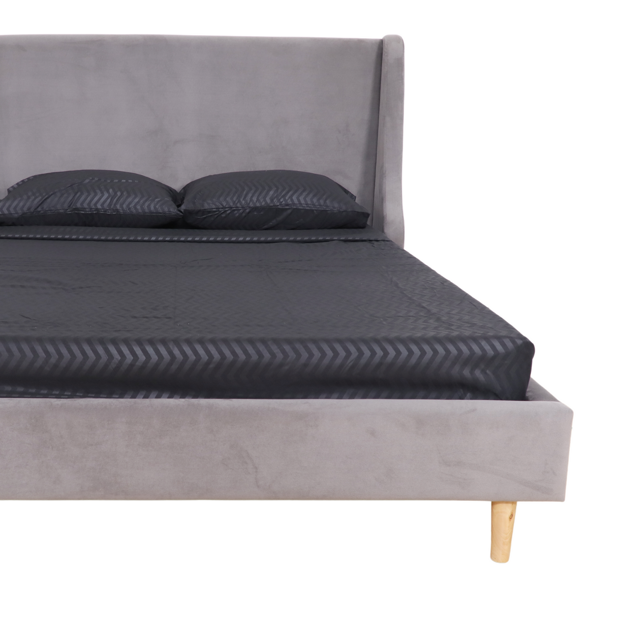 ROMAN Upholstered Bed Frame Affordahome