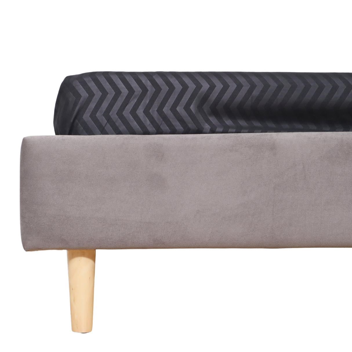 ROMAN Upholstered Bed Frame Affordahome