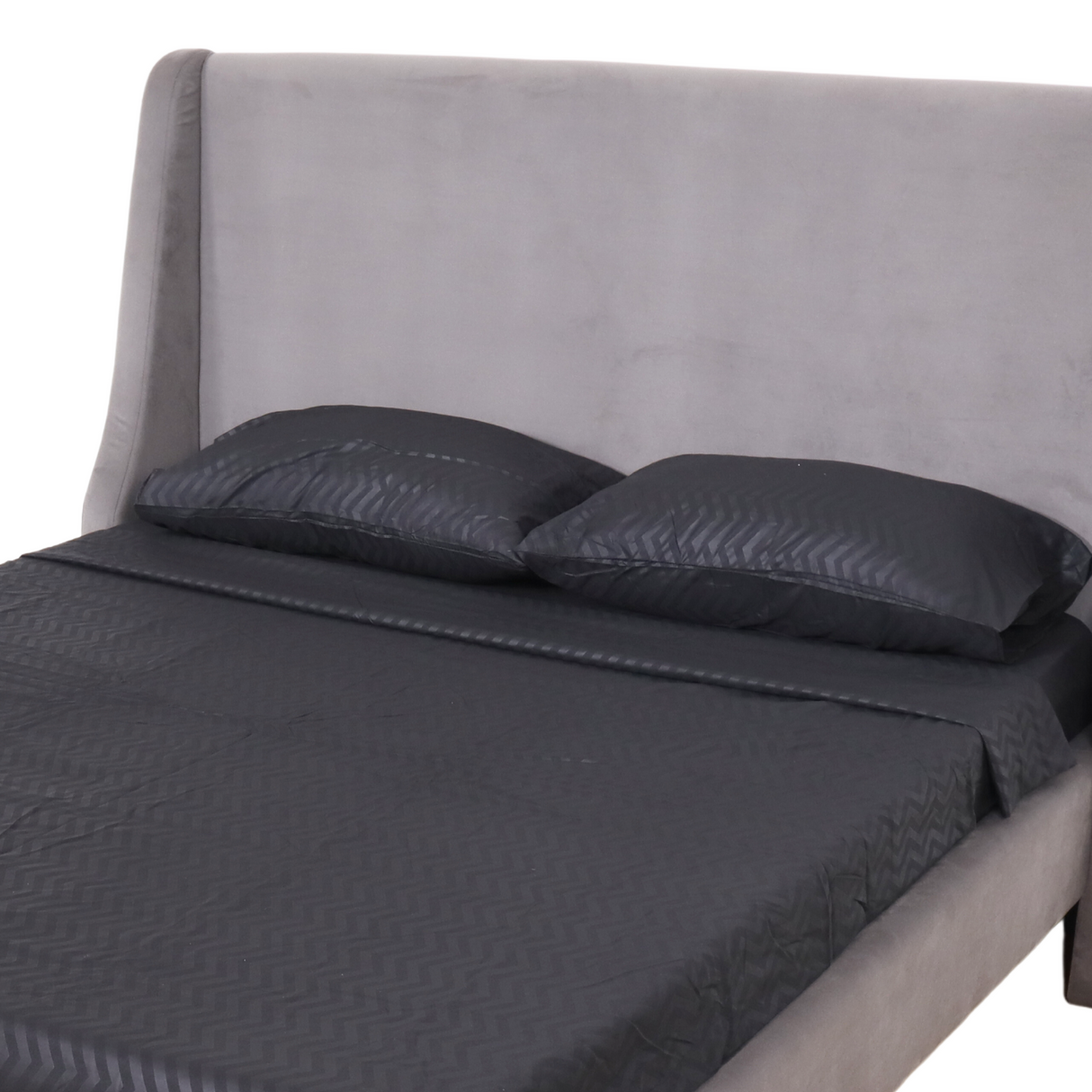 ROMAN Upholstered Bed Frame Affordahome