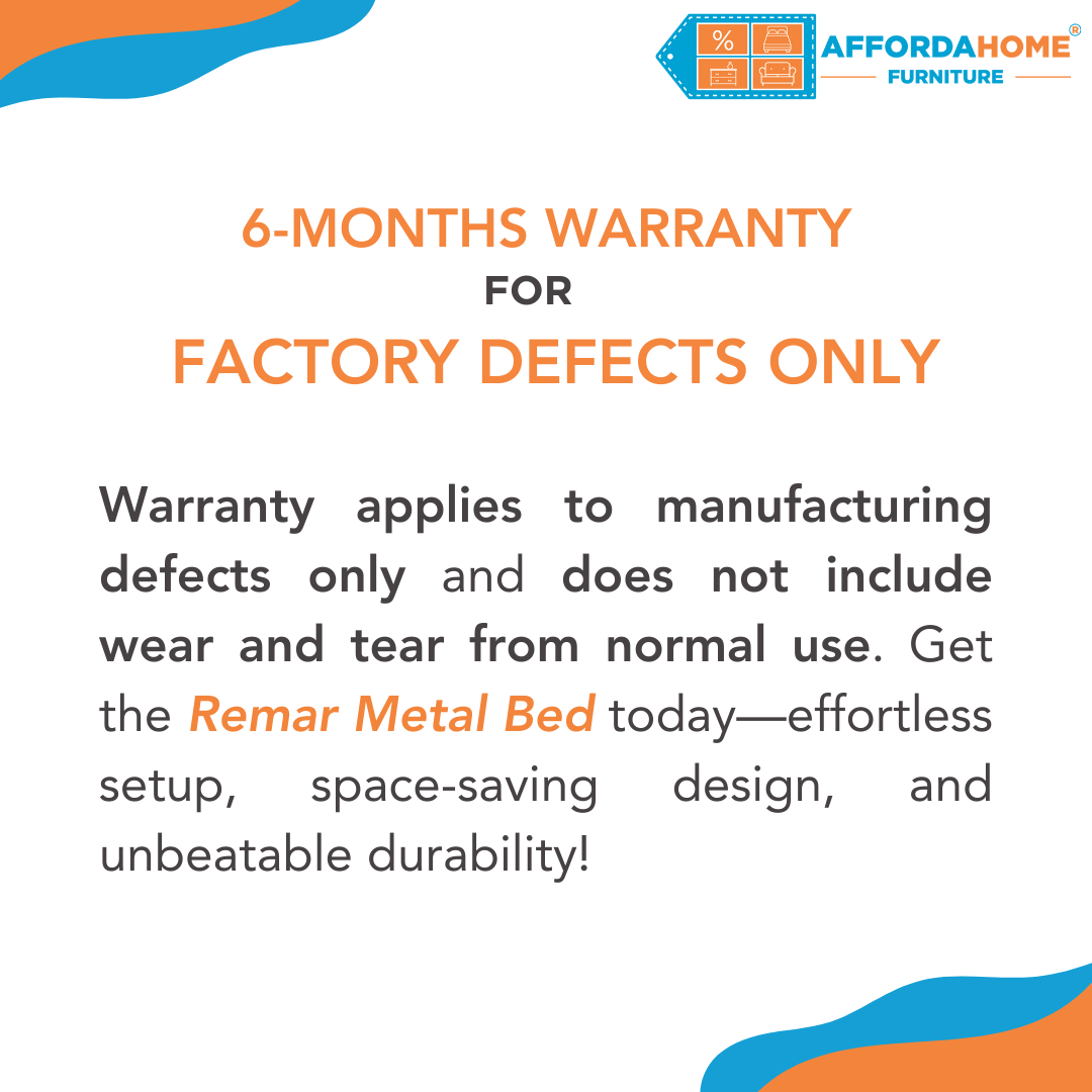 REMAR Metal Bed Frame Affordahome