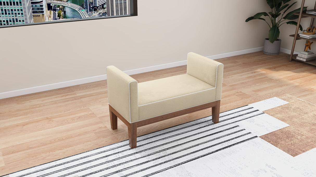 ROWAN Fabric Bench Affordahome