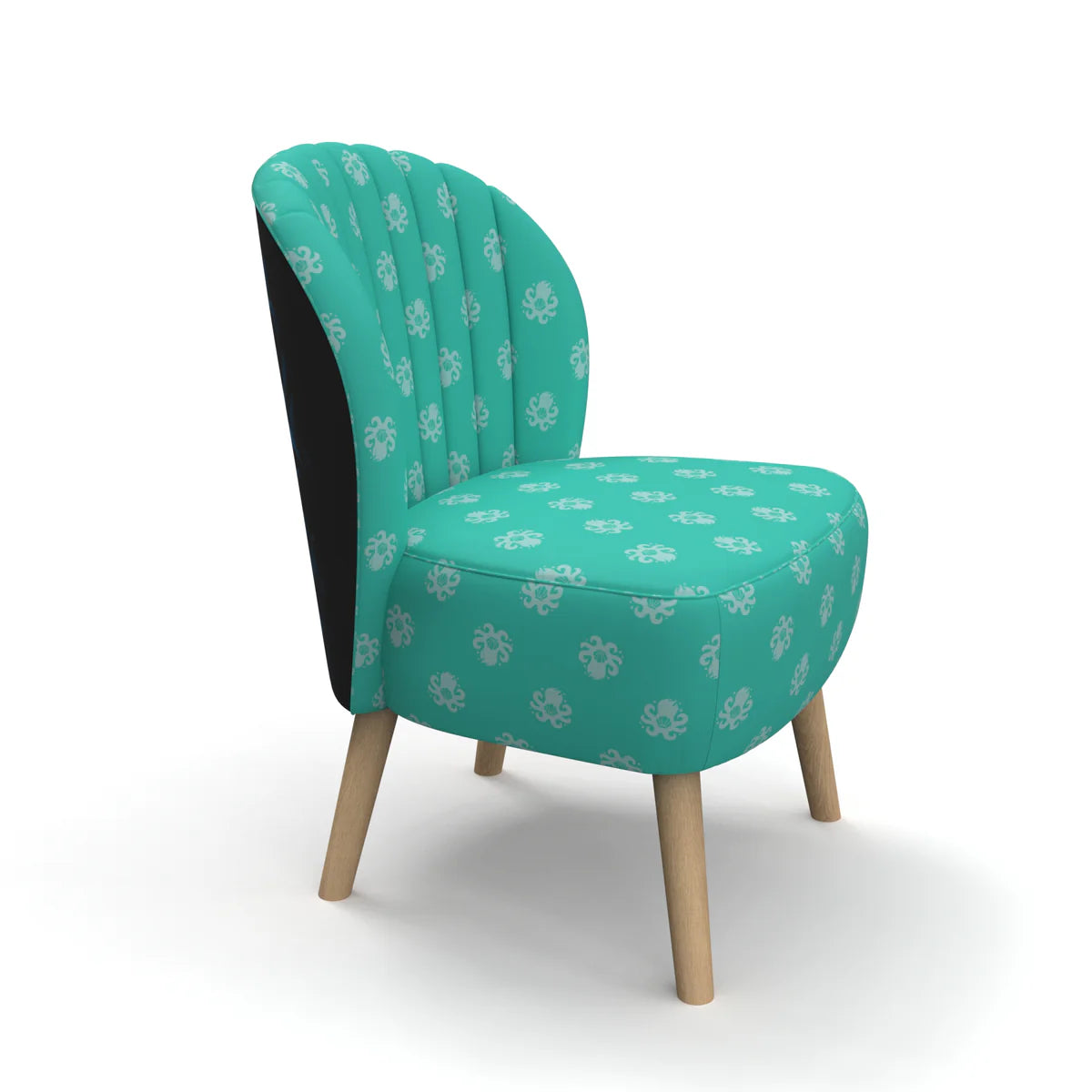 Little Mermaid Art Bow Small Accent Chair Style Disney Home