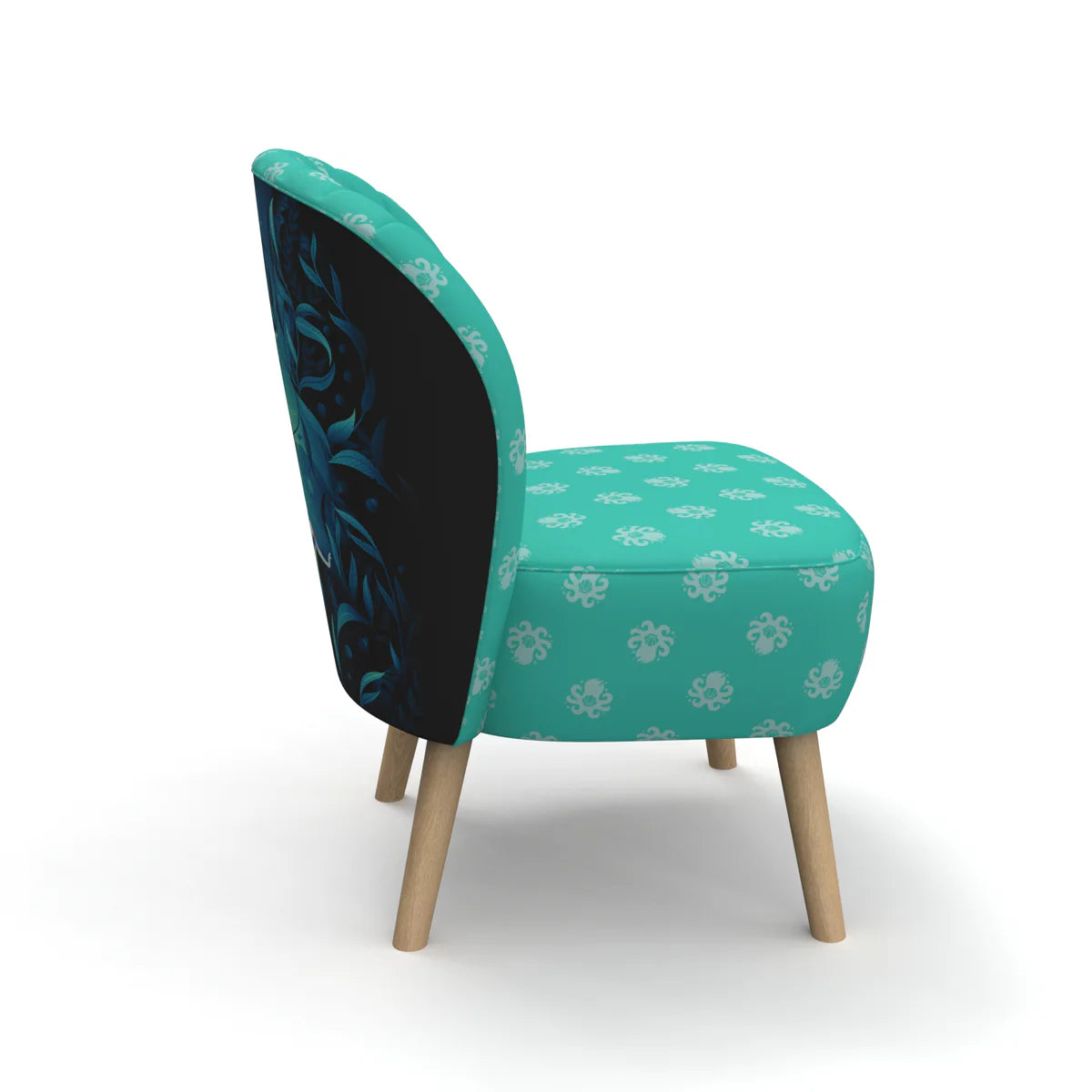 Little Mermaid Art Bow Small Accent Chair Style Disney Home