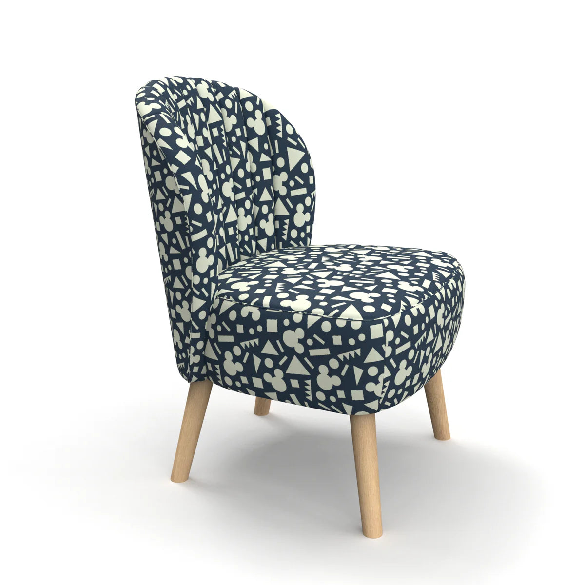 Mickey Mouse Abstract Small Accent Chair Style Disney Home