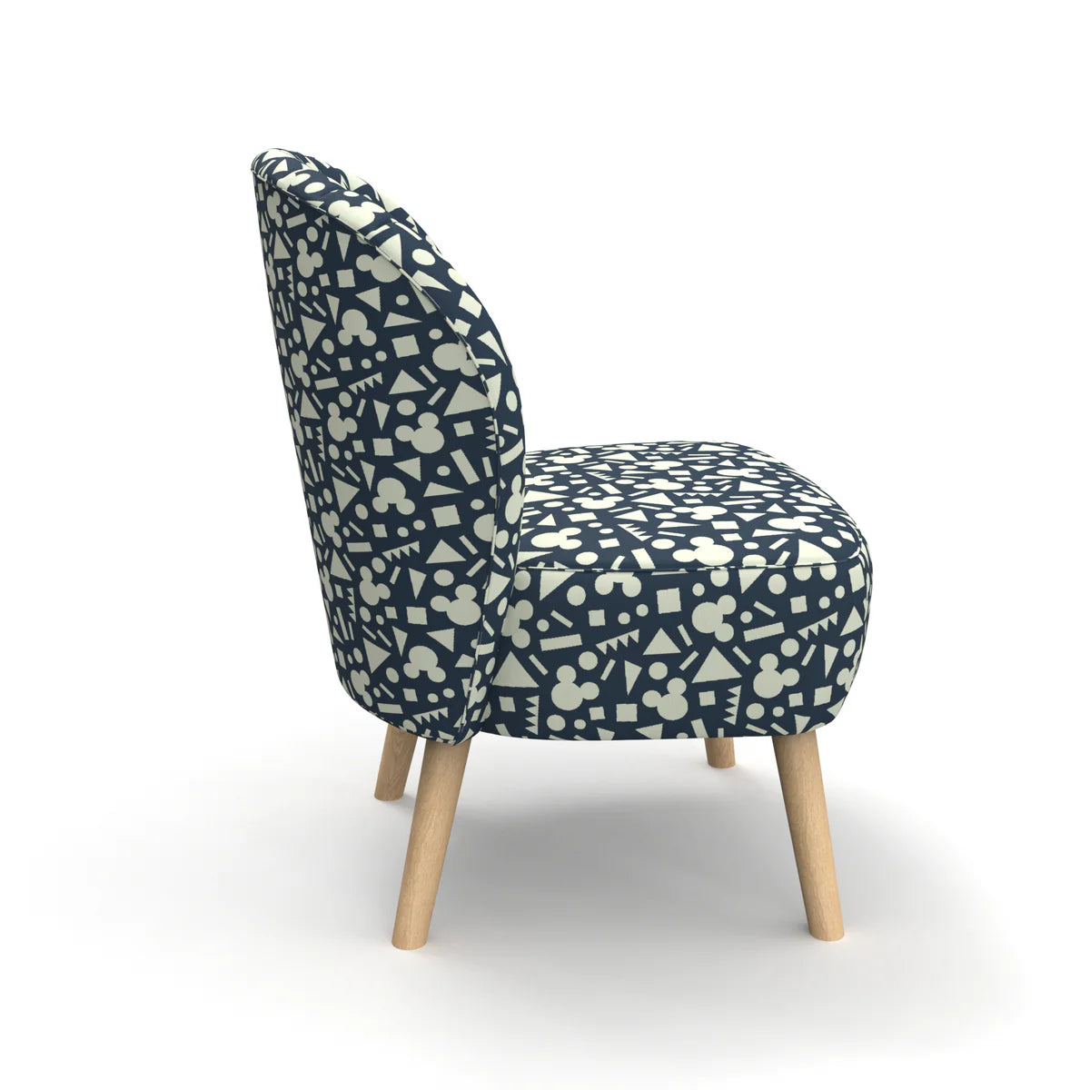 Mickey Mouse Abstract Small Accent Chair Style Disney Home