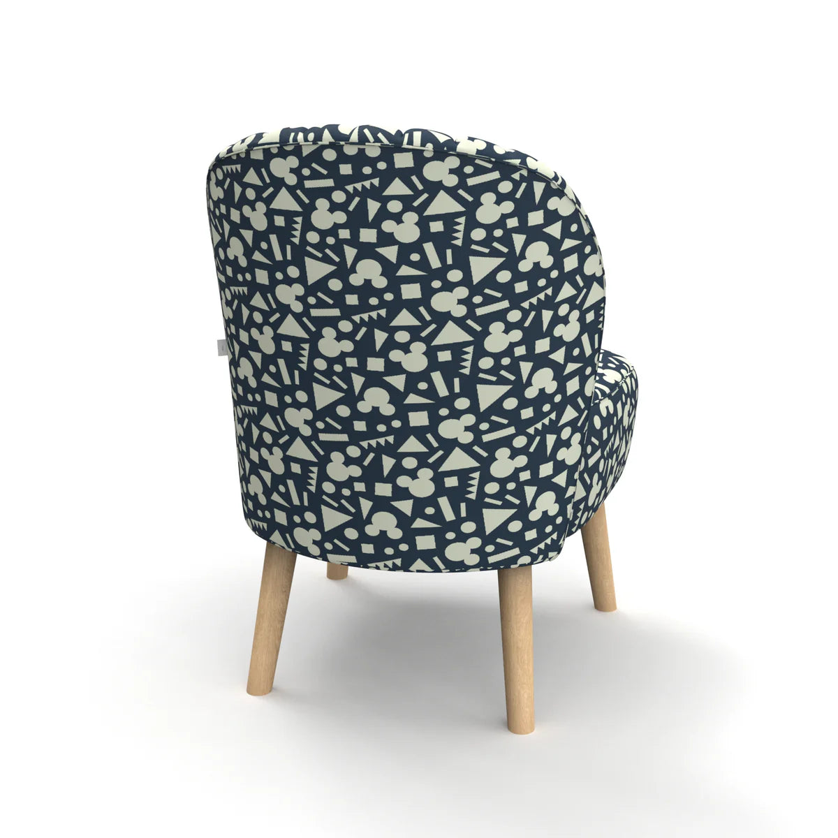 Mickey Mouse Abstract Small Accent Chair Style Disney Home
