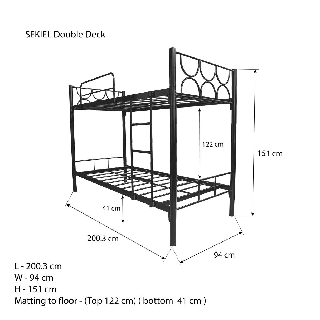 SEKIEL Double Deck Affordahome