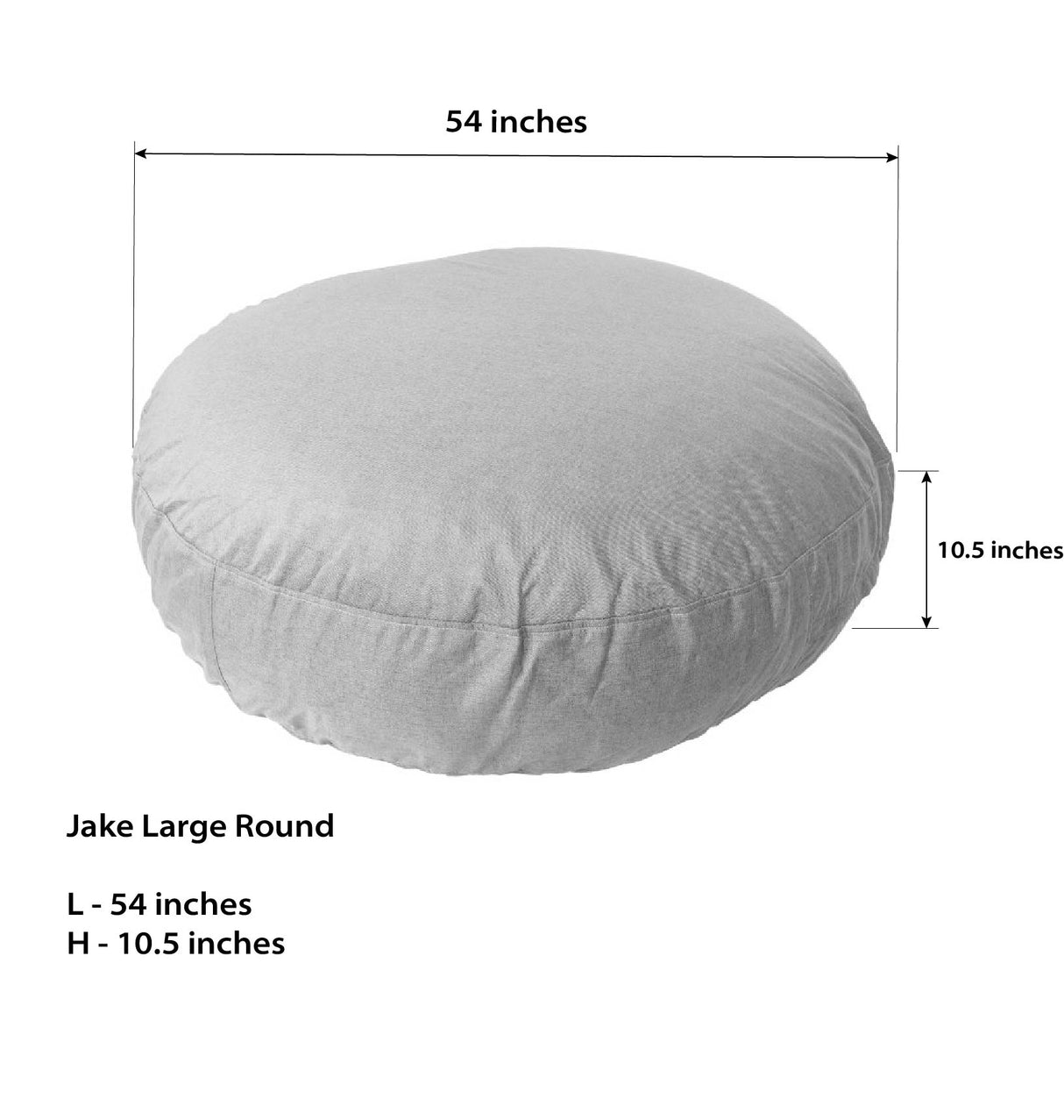JAKE LARGE ROUND BEAN BAG Beanie MNL