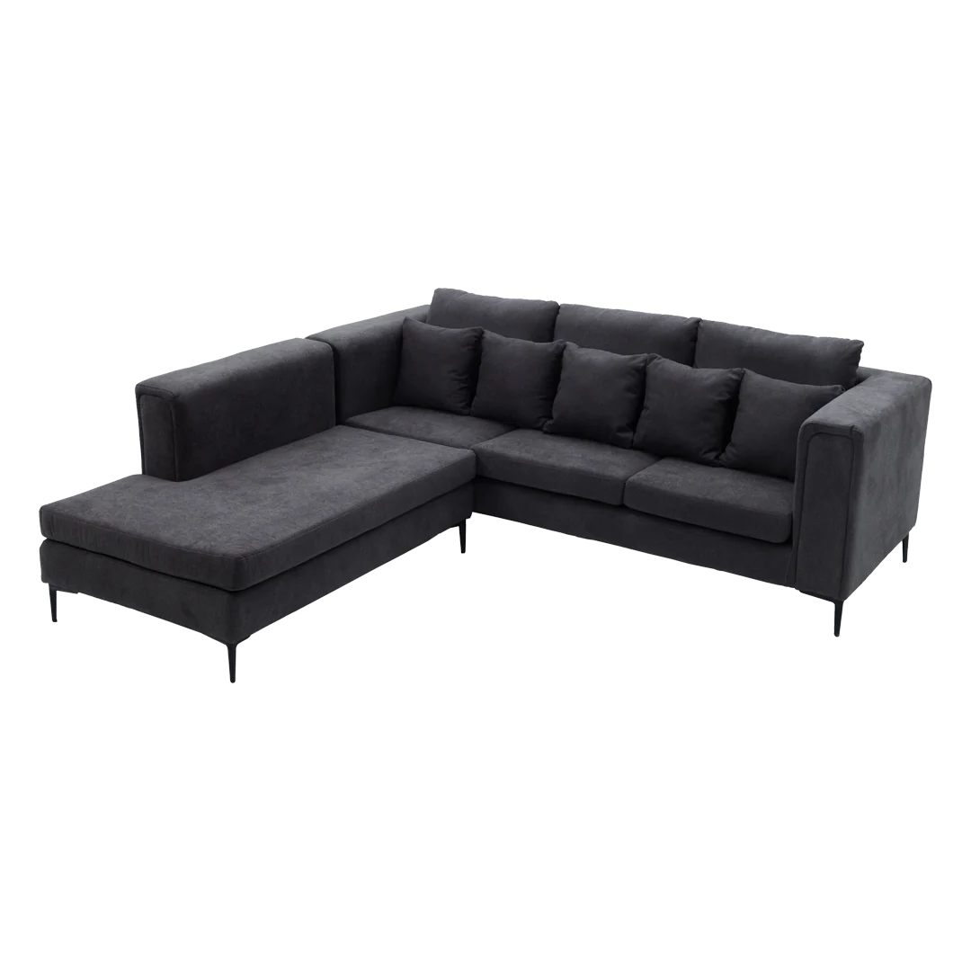 SCOTT L-Shape Fabric Sofa Luxe Life PH