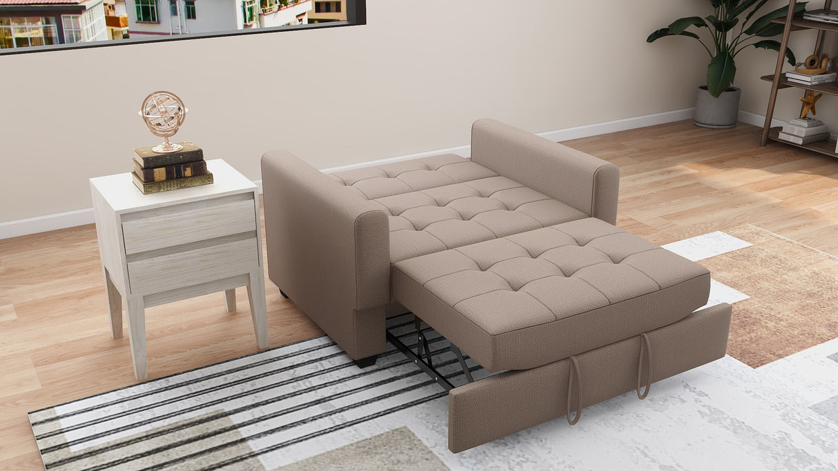 SHARON Pullout Fabric Sofabed Affordahome