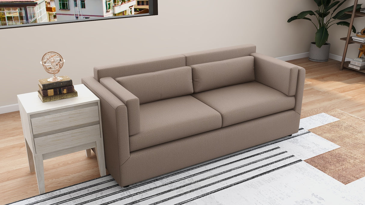 Suzanne 3-Seater Fabric Sofa Furnigo
