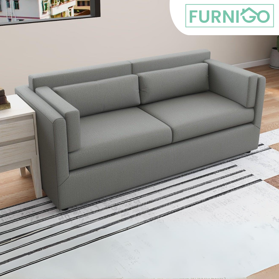 Suzanne 3-Seater Fabric Sofa Furnigo