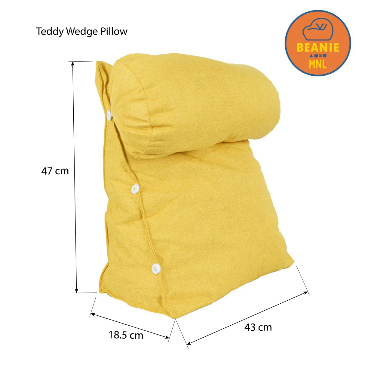 Beanie MNL - Teddy Wedge Pillow Beanie MNL