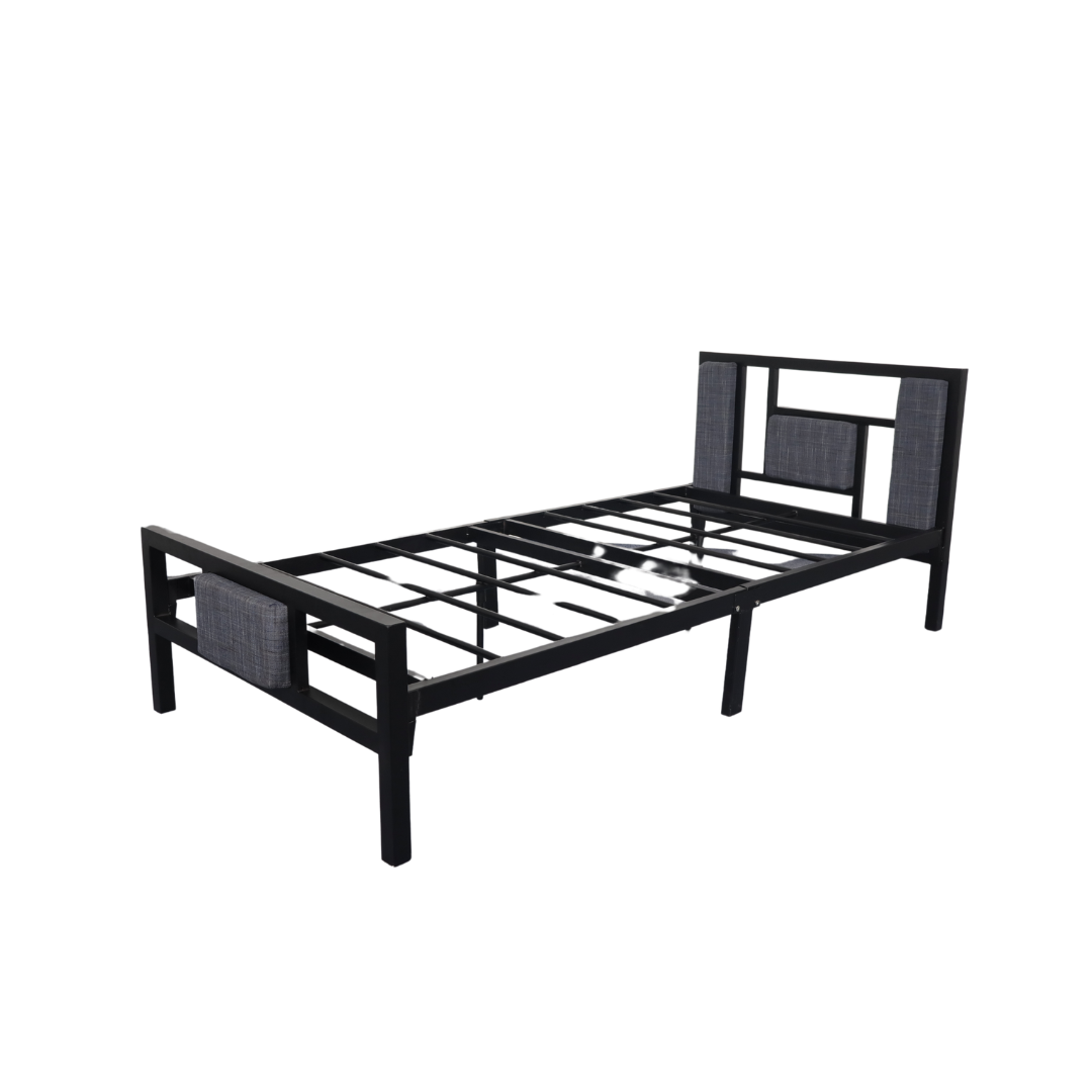 JAMES Single Metal Bed Frame Affordahome