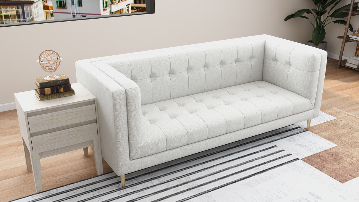 Vici 3-Seater Fabric Sofa Furnigo