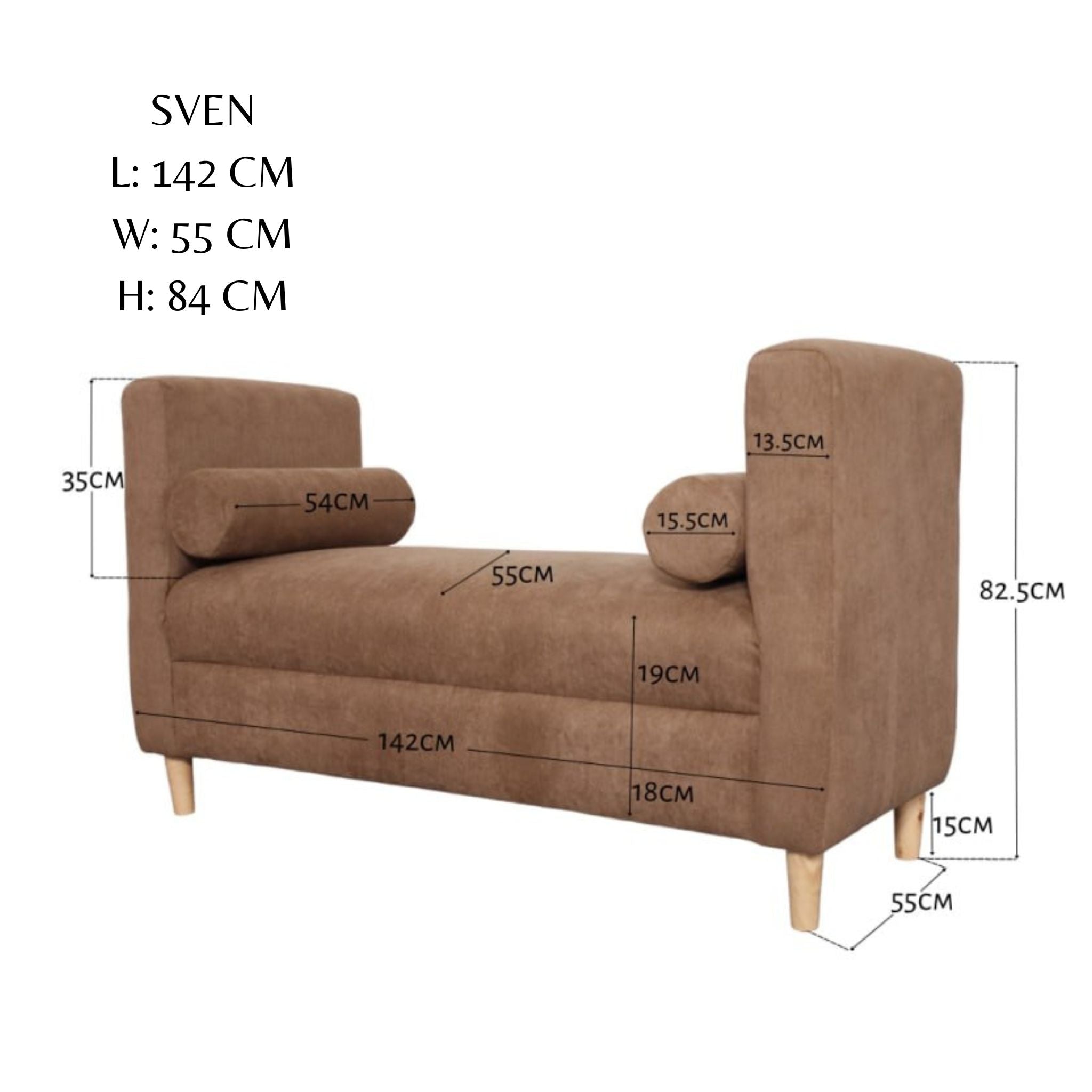 SVEN Fabric Bench AF Home