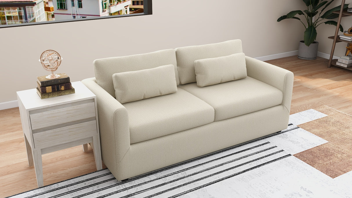 ZOE 3-Seater Fabric Sofa Affordahome