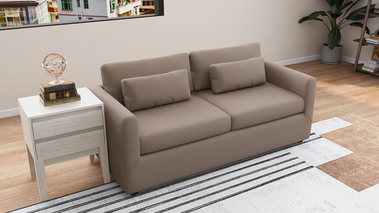 ZOE 3-Seater Fabric Sofa Affordahome