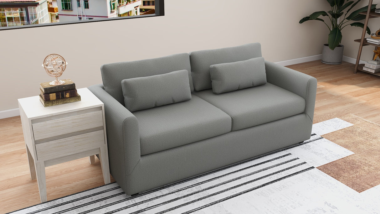 ZOE 3-Seater Fabric Sofa Affordahome