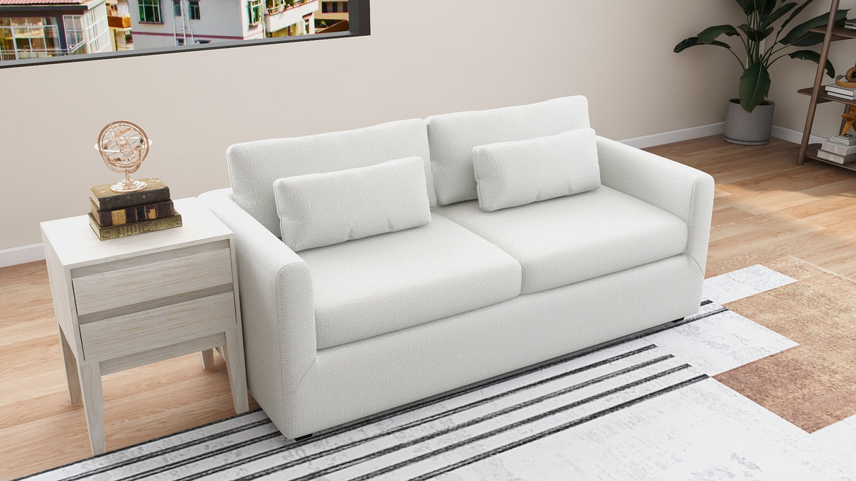 ZOE 3-Seater Fabric Sofa Affordahome