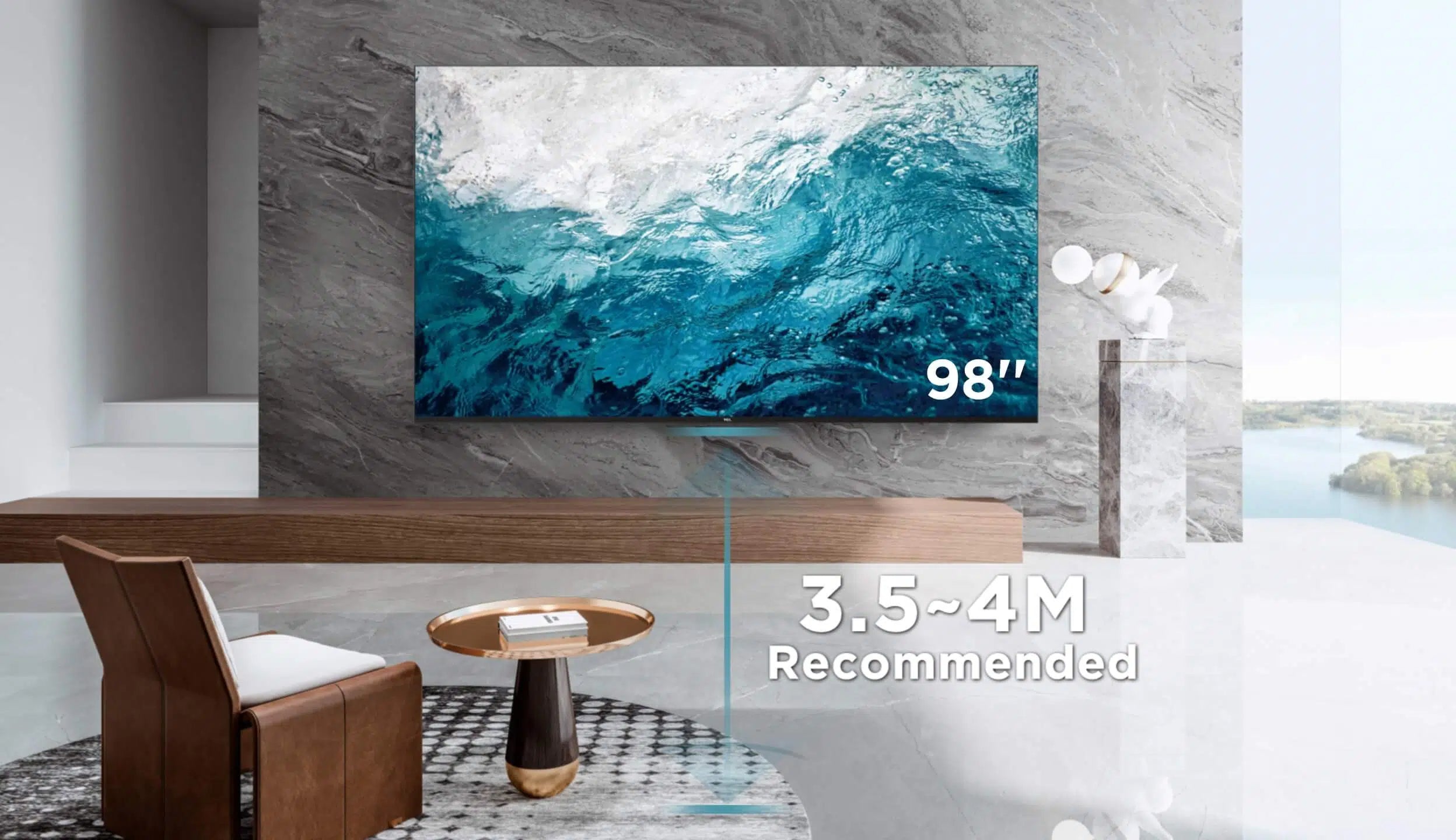 TCL 98" Qled 4K Tv (98c735) TCL
