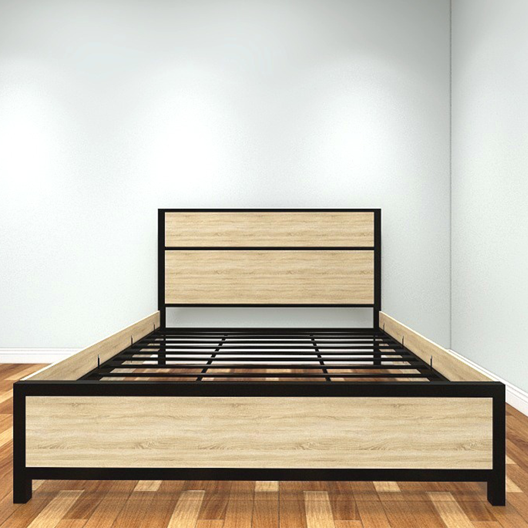 ALMIRA v1 Single Metal Bed Frame Affordahome
